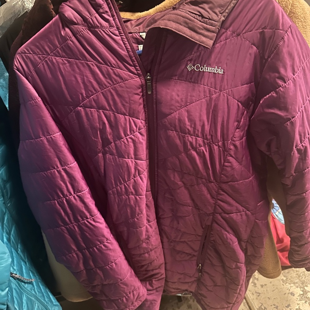 Columbia Deep Purple Quilted Jacket‎